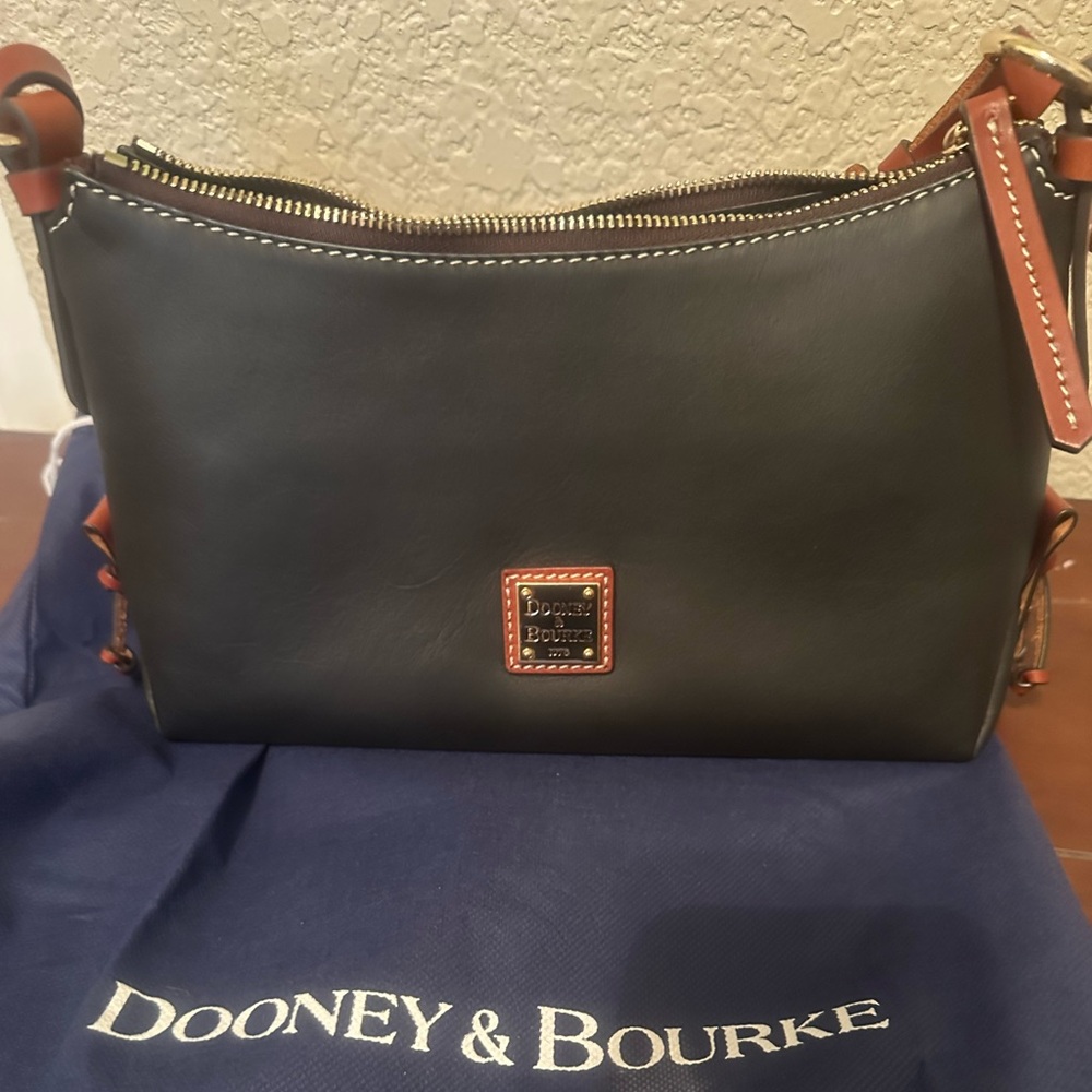 Dooney and Burke black brand new shoulder bag! Penrose Hobo 25